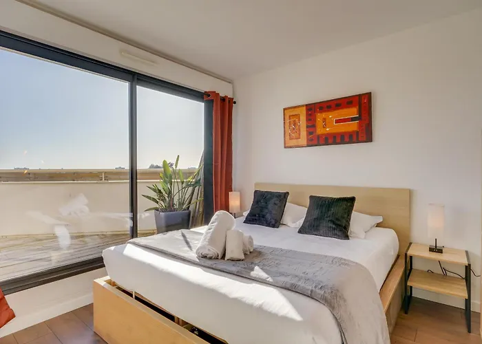 Le Rooftop - A 10min De Bordeaux Centre